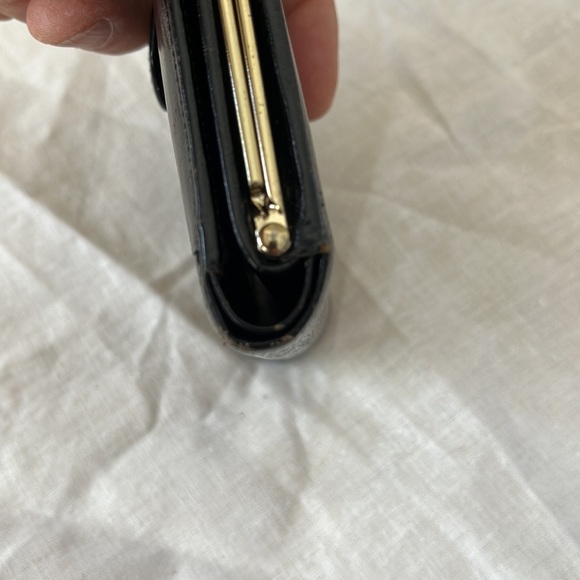 Vintage Koret wallet black leather ladies - Picture 10 of 13